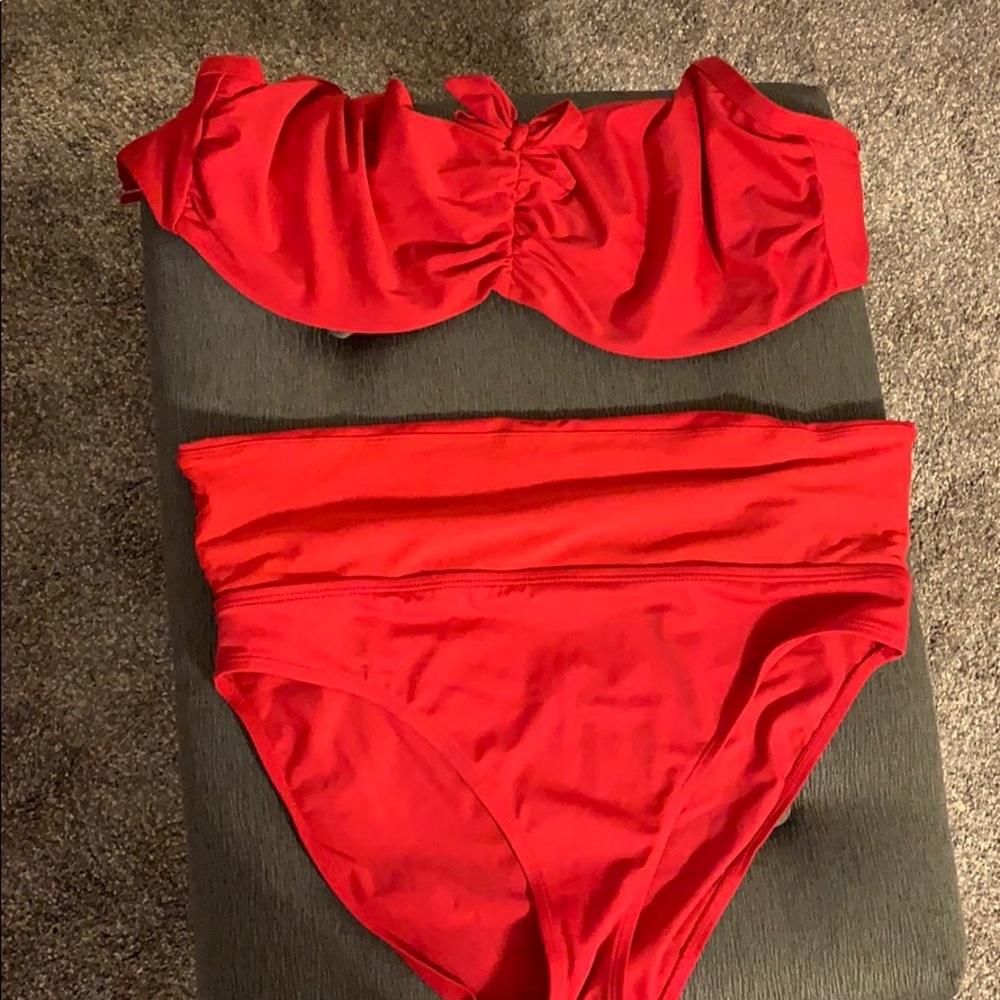 Red bikini